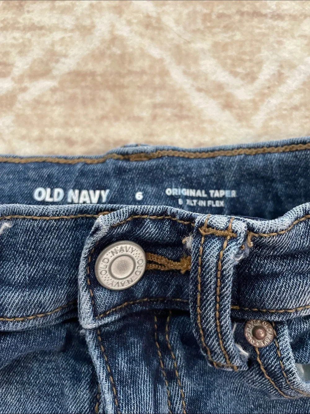 Girls Original Taper Old Navy Jeans Size 6